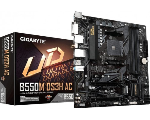 AMD B550 Gigabyte B550M DS3H AC