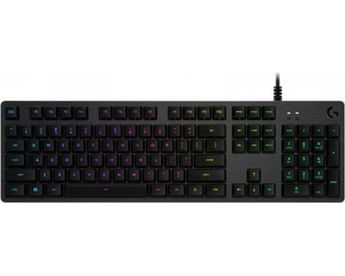 Logitech Logitech Lightsync G512 USB Black Gaming Oświetlenie RGB AZERTY