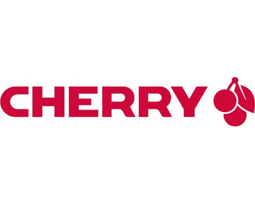 Cherry CHERRY DW 9100 SLIM klawiatura RF Wireless + Bluetooth AZERTY Francuski Srebrny