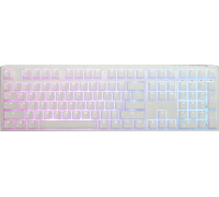 Ducky Ducky One 3 Classic Pure White Gaming Tastatur, RGB LED - MX-Red (US)