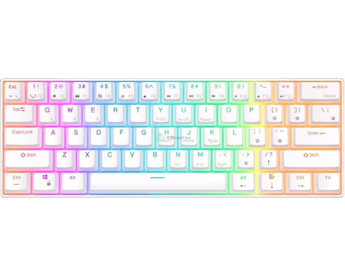 Royal Kludge RK61 - HOTSWAP - WHITE