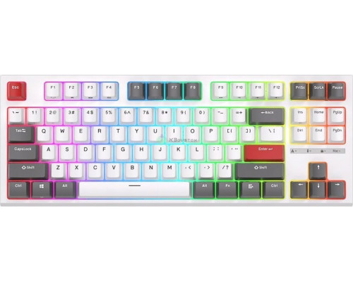 Royal Kludge RK R87 - HOTSWAP - WHITE