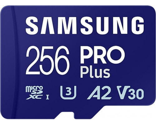 SD  Samsung PRO Plus MicroSDXC 256 GB U3 A2 V30 (MB-MD256SA/EU)
