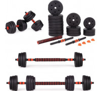 ModernHome ‎Dumbbells 2401 bituminous 2 x 20 kg