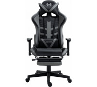 Ghost Chairs with footrest GHOST-SIX Black Grey