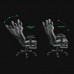 Ghost Chairs with footrest GHOST-SIX Black Grey
