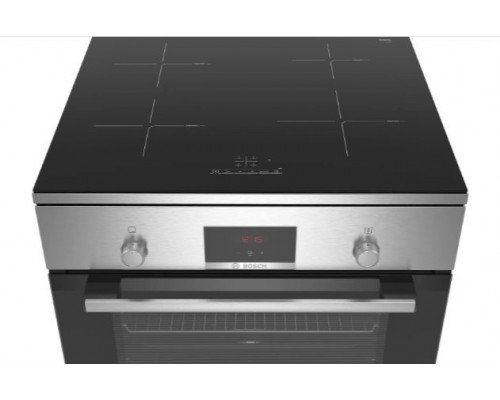 Kuchenka Bosch Bosch Cooker HLN39A050U Series 4 Płyta grzewcza typu Induction, Piekarnik typu Electric, Stal nierdzewna, Szerokość 60 cm, Grill