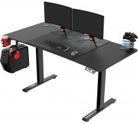 Gaming galds Ultradesk Level V2 Black 140 cmx68 cm