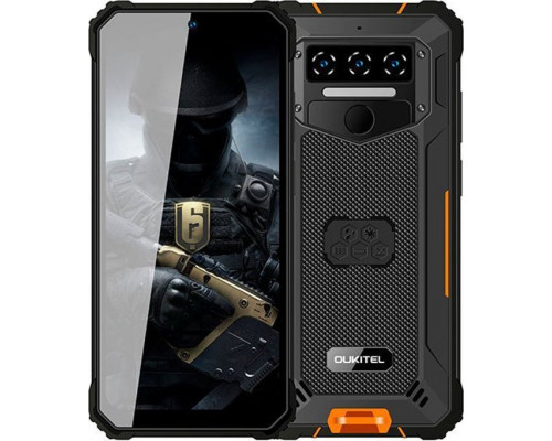 Oukitel WP23 4/64GB Black-pomarańczowy  (WP23-OE/OL)