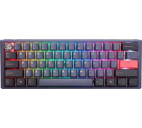 Ducky Ducky One 3 Cosmic Blue Mini Gaming Tastatur, RGB LED - MX-Red (US)