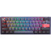 Ducky Ducky One 3 Cosmic Blue Mini Gaming Tastatur, RGB LED - MX-Red (US)