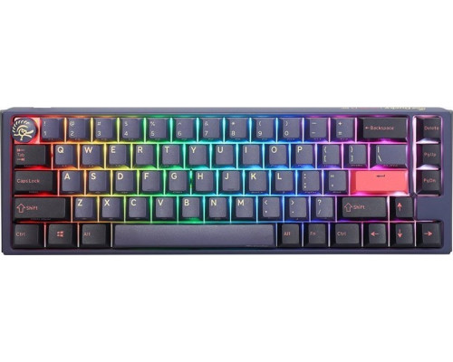 Ducky Ducky One 3 Cosmic Blue SF Gaming Tastatur, RGB LED - MX-Speed-Silver