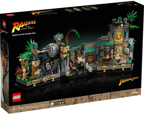 LEGO Indiana Jones Świątynia złotego posążka (77015)