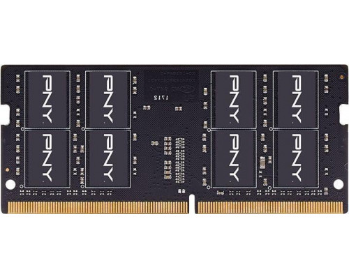 PNY Performance, SODIMM, DDR4, 16 GB, 3200 MHz, CL22 (MN16GSD43200-SI)