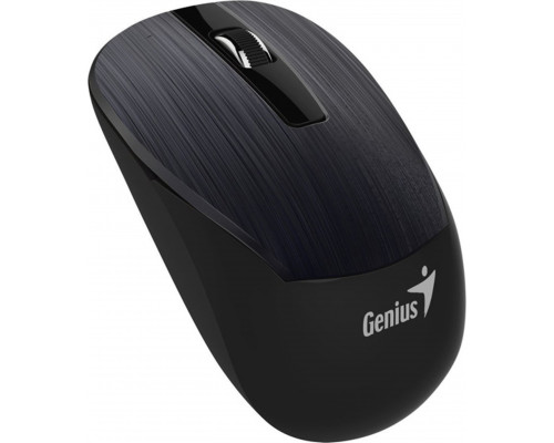Genius Genius NX-7015, 1600DPI, 2.4 [GHz], optyczna, 3kl., bezprzewodowa USB, czarna, 1 szt AA