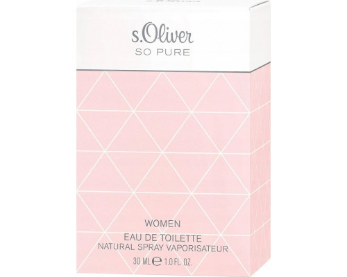 s. Oliver S. Oliver, So Pure, Eau De Toilette, For Women, 30 ml For Women