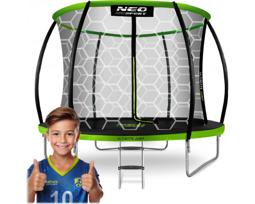 Garden trampoline Neo-Sport NS-08C221 with inner mesh 8 FT 252 cm