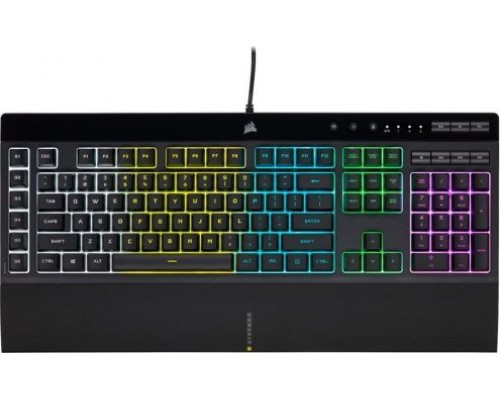 Corsair Corsair K55 RGB PRO Gaming Tastatur, RGB LED - schwarz