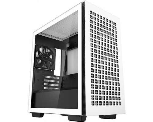 Deepcool Deepcool CH370 White, Micro ATX, Power supply included No