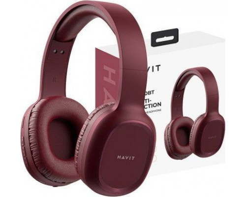 Havit Bezprzewodowe Bluetooth Havit H2590BT PRO (red)