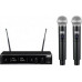 DNA DNA DJ DUAL VOCAL zestaw odbiornik + 2x mikrofon dynamiczny wokalowy bezprzewodowy