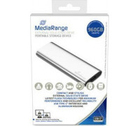 SSD MediaRange MediaRange MR1103 Zewnętrzny dysk SSD 900 GB Silver