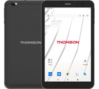 Thomson THOMSON TEO8 LTE, 8-inch (1280X800) HD display, Quad Qore SC9832E, 2 GB RAM, 32 GB ROM, 1xNANO SIM, 1xMicroSD, 1xMicroUSB, 2.0MP front camera, 5.0MP rear camera, WiFi AC, 4G LTE, BT 4.0, 4000mAh 3.8V battery, Plastic/Black, Android 13Go Edi