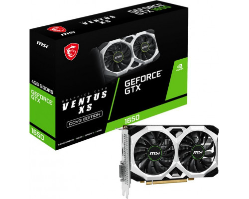 MSI GeForce GTX 1650 D6 Ventus XS OC V3 4GB GDDR6