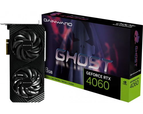 *RTX4060 Gainward GeForce RTX 4060 Ghost 8GB GDDR6 (471056224-4045)