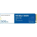 SSD 500GB SSD WD Blue SN570 500GB M.2 2280 PCI-E x4 Gen3 NVMe (WDBB9E5000ANC-WRSN)