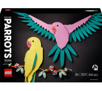 LEGO Art Kolekcja zwierząt — papugi ary (31211)