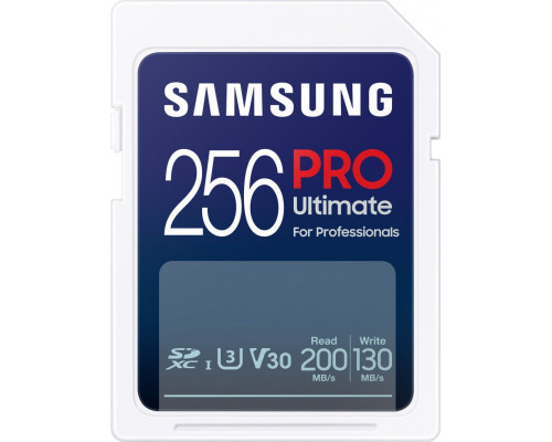 SD  Samsung Pro Ultimate SDXC 256 GB UHS-I U3 V30 (MB-SY256S/WW)