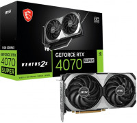 *RTX4070Super MSI GeForce RTX 4070 SUPER Ventus 2X OC 12GB GDDR6X