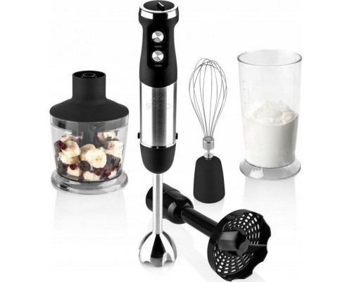 Eta ETA Hand Sapelo ETA501390010 Hand Blender, 800 W, Number of speeds 6, Chopper, Black/Stainless steel