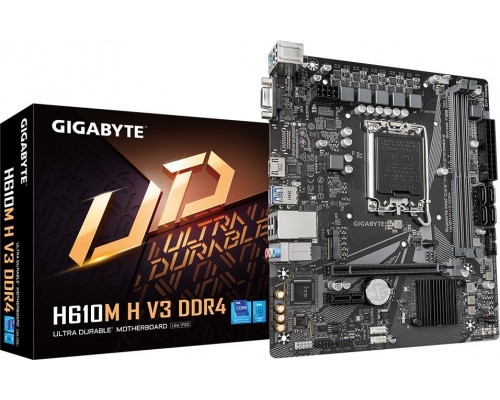 Gigabyte Gigabyte H610M H V3 DDR4 płyta główna Intel H610 Express LGA 1700 micro ATX
