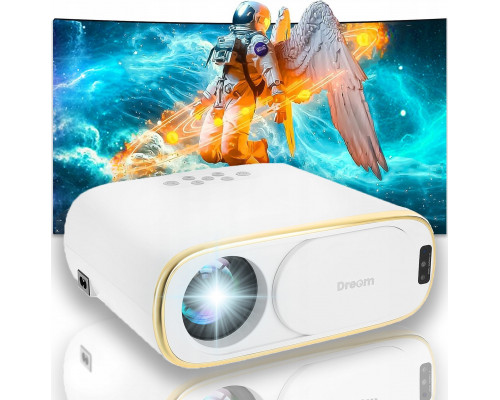 DRMZ PROJEKTOR RZUTNIK FULL HD 4K 10000LM ANDROID WIFI BLUETOOTH KONTRAST 3000:1