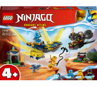 LEGO Ninjago Nya i Arin — bitwa na grzbiecie małego smoka (71798)