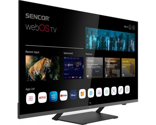 Sencor SLE 43US850TCSB LED 43'' 4K Ultra HD WebOS
