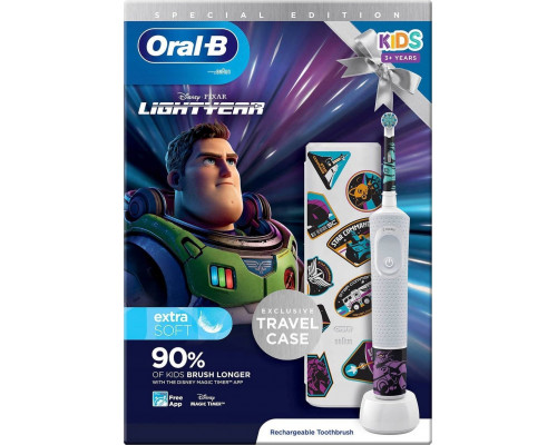 Brush Oral-B Oral-B Kids Brush elektryczna dla dzieci Lightyear D100 + etui