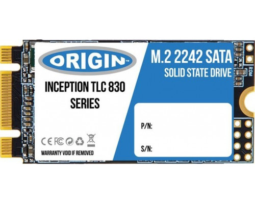 SSD 512GB SSD Origin Inception TLC 830 512GB M.2 2242 PCI-E x4 Gen3 NVMe (NB-512M.2/NVME-42)