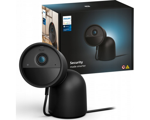 Philips Philips Hue | Secure Wired Desktop Camera | Bullet | IP65 | Black