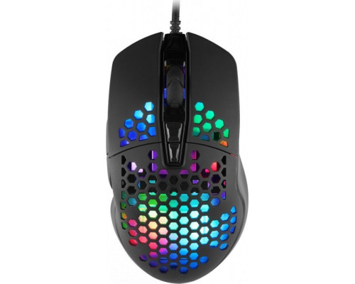 C-Tech C-TECH herní myš Scarab, 7200 DPI, RGB podsvícení, USB