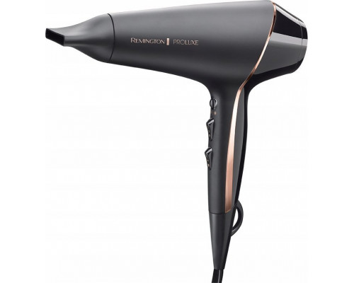 Samtron Remington AC9140B ProLuxe Hair Dryer, Blac | ProLuxe Hair Dryer | AC9140B | 2400 W | Number of temperature settings 3 | Ionic function | Diffuser nozzle | Black