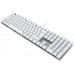 Cherry CHERRY Keyboard KC 200 MX MX2A BROWN [DE] white/silver MX2A BROWN Switch