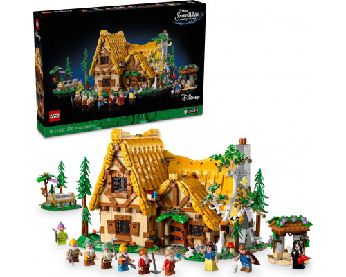 LEGO Disney Chatka Królewny Śnieżki i siedmiu krasnoludków (43242)