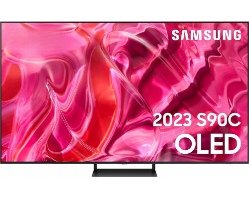 Samsung SAMSUNG GQ-65S90C, OLED TV (163 cm (65 inches), silver, UltraHD/4K, HDMI 2.1, AMD Free-Sync, 120Hz panel)