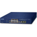 Switch Planet PLANET IPv4/IPv6, 8-Port Managed  L2/L4 Gigabit Ethernet (10/100/1000) Support PoE 1U Blue