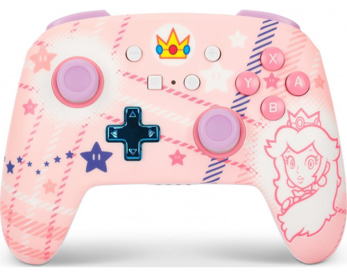 Pad PowerA PowerA SWITCH Pad bezwire Enhanced Princess Peach Plaid