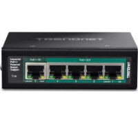 Switch TRENDnet TRENDnet TI-B541 5-port    DIN, zasilany PoE++ z funkcją PoE Pass-Through
