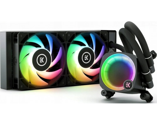 EKWB EKWB EK-Nucleus AIO CR240 Lux D-RGB 240mm, water cooling (black)